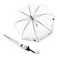 Long Manual Stick Umbrella Dome Knirps C.760 Transparent Play