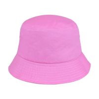 Summer Bucket Cotton Hat Pink