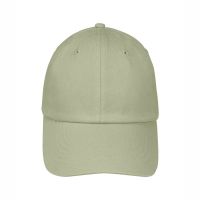 Summer Adjustable Cotton Cap Khaki
