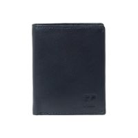 Men's Leather Vertical  Wallet  LaVor 2118 Blue