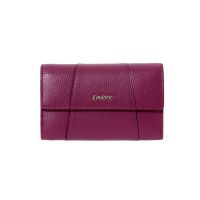 Women's  Horizontal Leather Wallet LaVor 6071 Purple