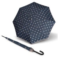 Ομπρέλα μεγάλη αυτόματη πουά μπλε Knirps Stick Umbrella A.760 Automatic Dot Art Ocean