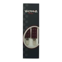 Thin Striped Suspenders Victoria Burgundy