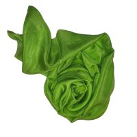 Women's Silk Scarf Light Green