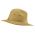 Καπέλο πλατύγυρο βαμβακερό μπεζ με ζωνάκι, δεξιά όψη.