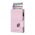 Πορτοφόλι δερμάτινο ροζ Tru Virtu Click & Slide Wallet Classic Edition Rhombus Rose/Silver