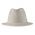 Καπέλο καλοκαιρινό fedora λινό crushable εκρού