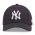 Summer Cotton Cap New York Yankees New Era 9Forty Youth MLB League Cap Navy Blue