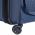 Extra Large Hard Luggage 4 Wheels Delsey Belmont Plus Expandable Dark Blue