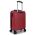Βαλίτσα σκληρή καμπίνας επεκτάσιμη  κόκκινη  με 4 ρόδες Rain 4W Εxpandable RB8089 Luggage 55 cm Red