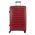 Large Hard Expandable Luggage With 4 Wheels Rain RB80134 75 cm Bordeaux