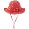 Summer Cotton Hat With UV Protection Surf's Up Stephen Joseph Red