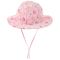 Summer Cotton Hat With UV Protection Beach Day Stephen Joseph Pink