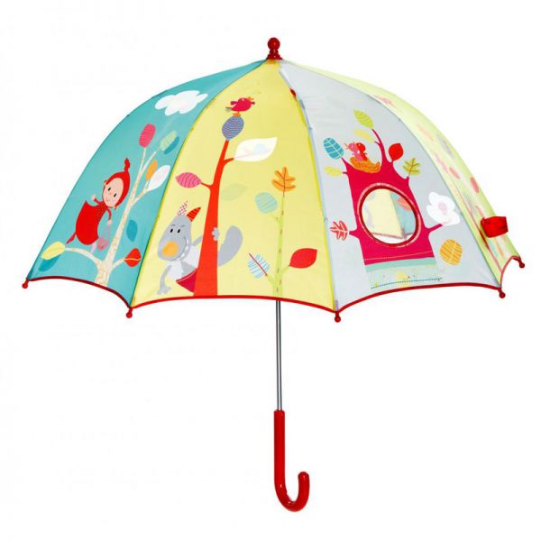 Ομπρέλα παιδική χειροκίνητη δάσος Lilliputiens Forest Unbrella