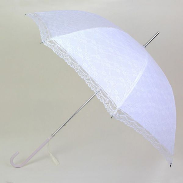 Ομπρέλα  μεγάλη νυφική εκρού με δαντέλα Vogue Ecru Wedding Umbrella