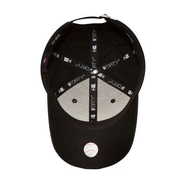 Καπέλο τζόκεϊ μαύρο New York Yankees New Era 9Forty League Essential Cap Black