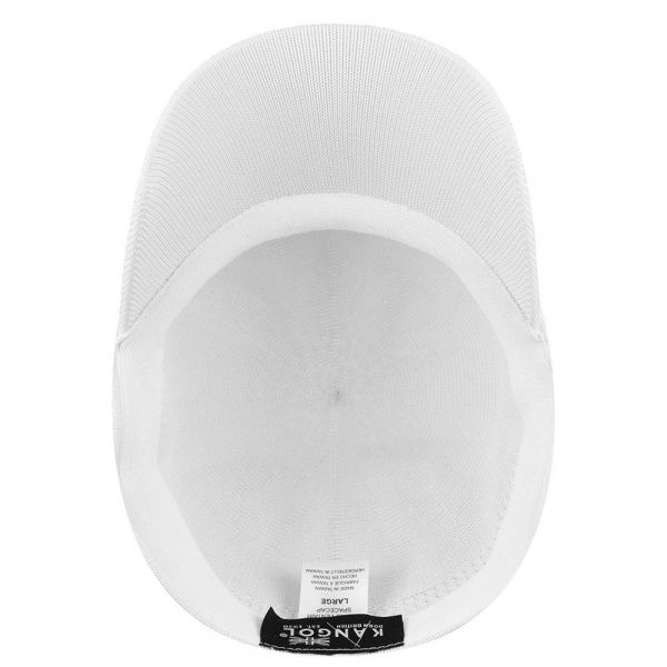 Καπέλο τζόκεϊ καλοκαιρινό λευκό Kangol Tropic Ventair Space Cap