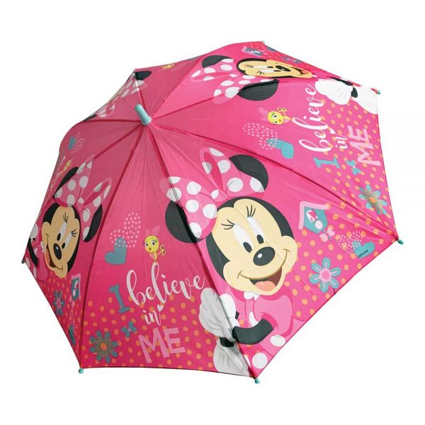 Ομπρέλα παιδική χειροκίνητη Minnie Mouse Disney I Believe In Me