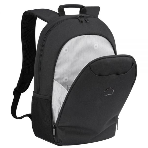Σακίδιο πλάτης επαγγελματικό μαύρο Delsey Esplanade Backpack Deep Black 15,6''