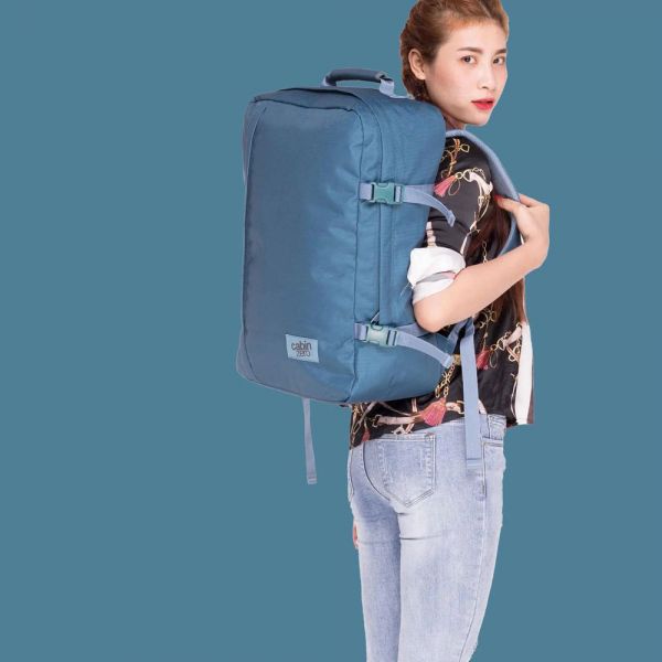 Τσάντα ταξιδίου - σακίδιο πλάτης μπλε Cabin Zero Classic Ultra Light Cabin Bag  Aruba Blue