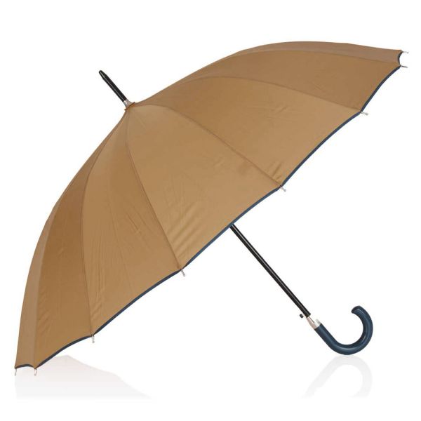 Ομπρέλα μεγάλη αυτόματη  αντιανεμική  μπεζ Gotta Basic Stick Umbrella Beige