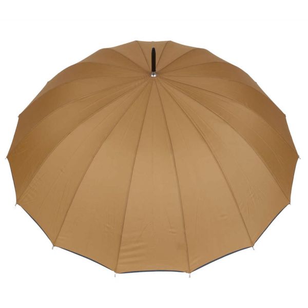 Ομπρέλα μεγάλη αυτόματη  αντιανεμική  μπεζ Gotta Basic Stick Umbrella Beige