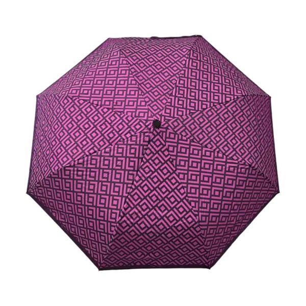 Ομπρέλα γυναικεία σπαστή αυτόματη μωβ Pierre Cardin Automatic Folding Umbrella Purple