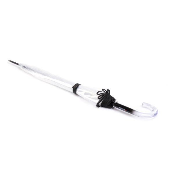 Long Manual Stick Umbrella Dome Knirps C.760 Transparent