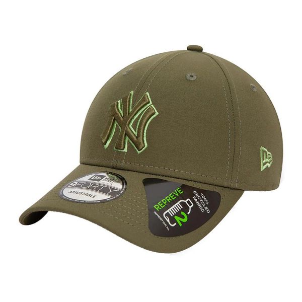 Καπέλο τζόκεϊ πράσινο New York Yankees New Era 9Forty Repreve Outline Green